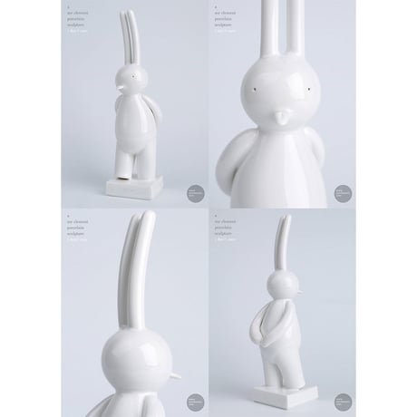 mr clement porcelain sculpture set of 4