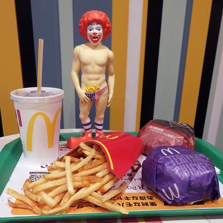 Sexy Ronald 10" Vinyl Figure  - Old Glory Edition by Wizard Skull