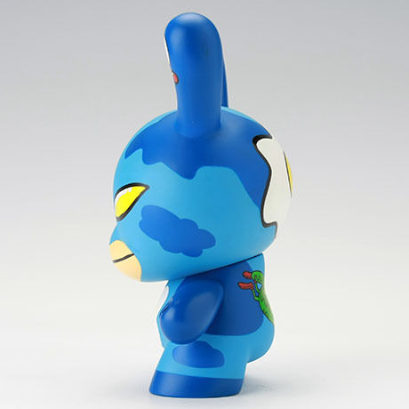 Eggdrop - Blue 8" Dunny by David Horvath