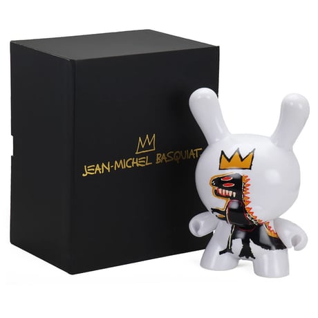 8" Jean-Michel Basquiat Masterpiece Dunny - Pez Dispenser
