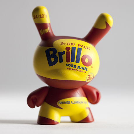 Brillo (yellow) from Warhol Dunny Mini Series