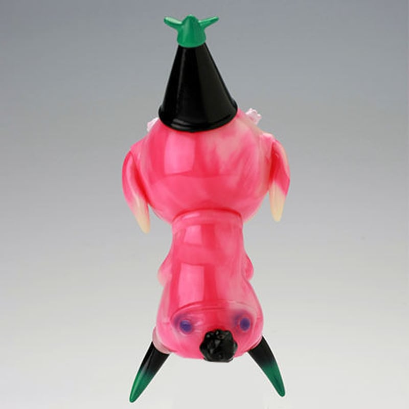 Calliope Jackalope Pink GID SWIRL by Kathie Oli