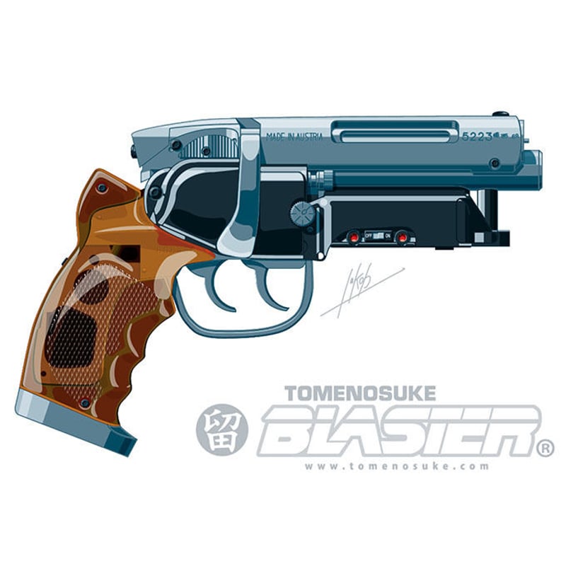 Tomenosuke Blaster T-shirt + nano (charcoal gr