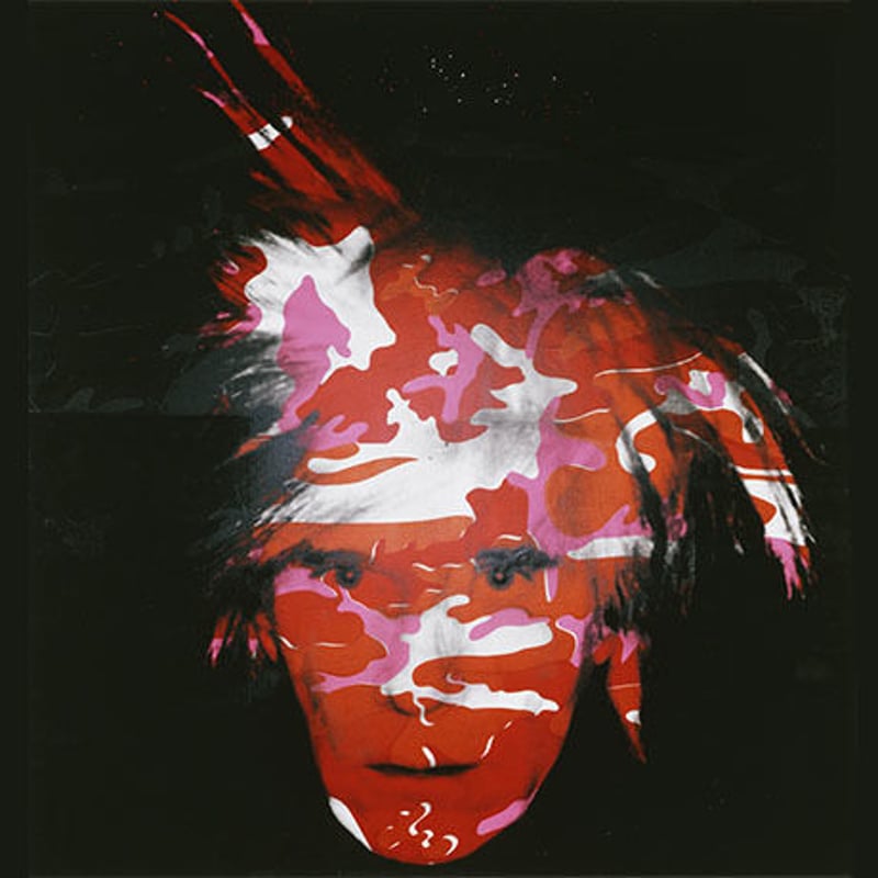 Andy Warhol Camouflage Self-Portrait from Warho