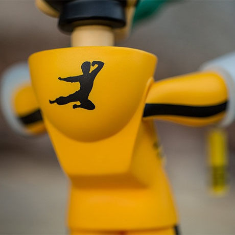 Bruce Lee Dragon King figure by kaNO