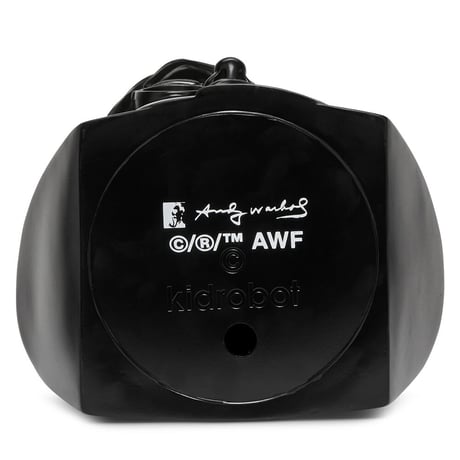 Andy Warhol 12" The Bust Vinyl Art Sculpture - Black Edition