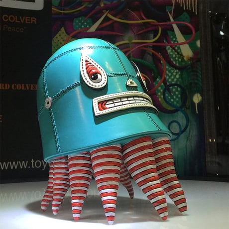 Lucha Squid by Germs