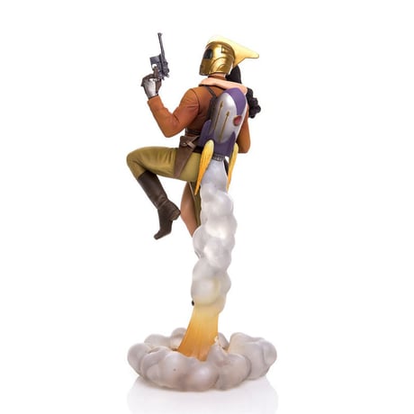 Rocketeer and Betty Statue by Mondo Art Collection