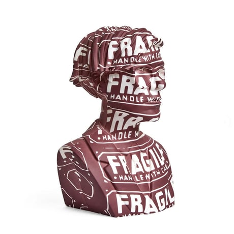 Andy Warhol 12" Bust Vinyl Art Sculpture - Fragile Edition