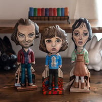 Torrance family of "The Shining" art doll by dddalina