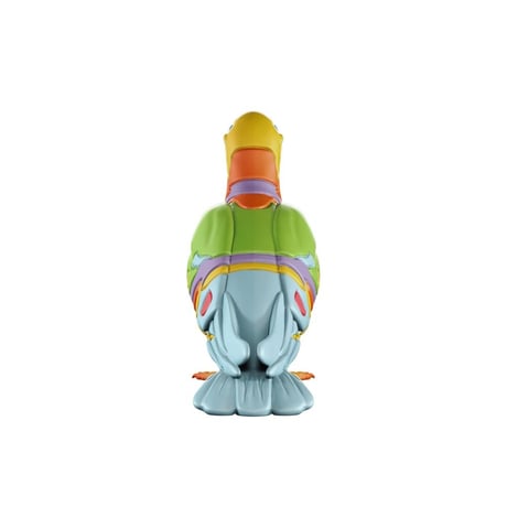 Grin pigeon by Staple X Ron English
