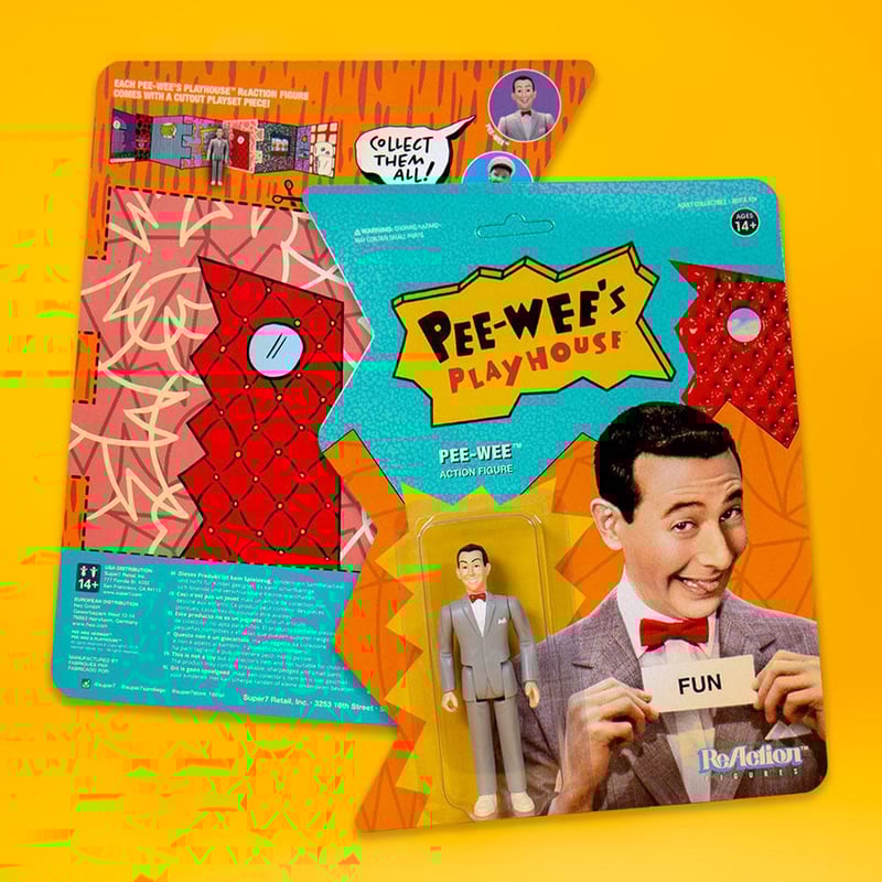 Pee-wee's Playhouse Pee-Wee Herman 3 3/4-Inch R