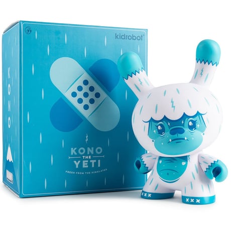 Kono The Yeti 8" Dunny by Squink