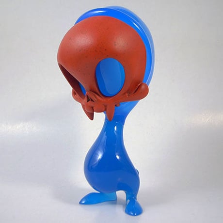 clear resin Cold Blooded Skelve by B. Peters and K. Olivas