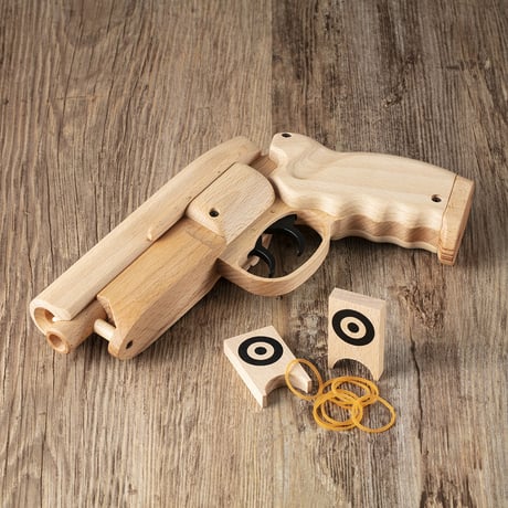 Tomenosuke Blaster Rubber Band Gun & Holster ﻿﻿bundle set