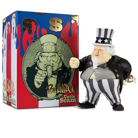 Uncle Scam Kidrobot Exclusive “BLACK” by Ron English