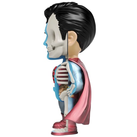 XXRAY Plus Superman by Jason Freeny