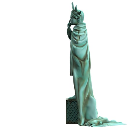 Banksy's Liberty Girl Freedom Edition by Brandalised