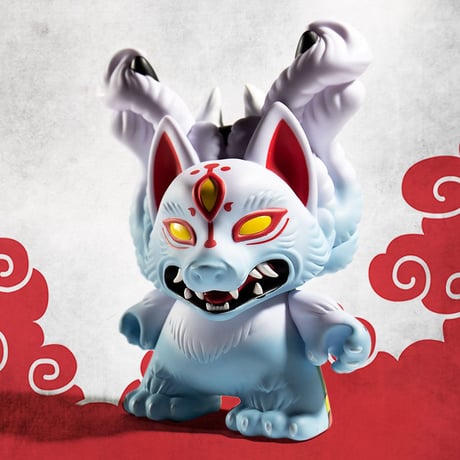 8" Kyuubi Dunny by Candie Bolton