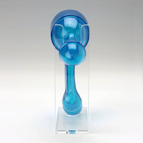 Sofubi Flesh Gordon Pistol BLUE ver.by Gregory Jein