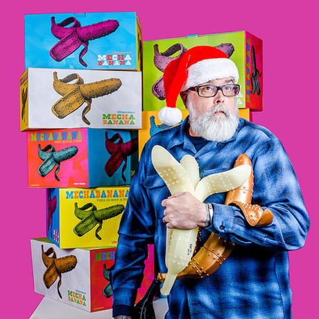 Mecha Banana - GID Edition by Frank Kozik