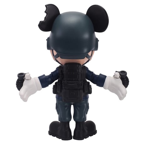 War Mouse Riot Blue by Clogtwo