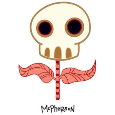 Skull Flower (12-inch) by Tara McPherson