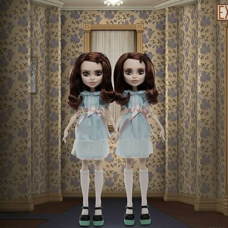 parallel import / THE SHINING Grady Twins Dolls from Mattel Creations