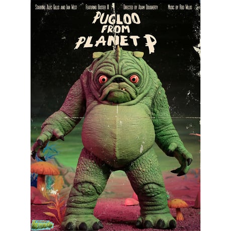 The Pugloo From Planet P vinyl figure by Adam Dougherty