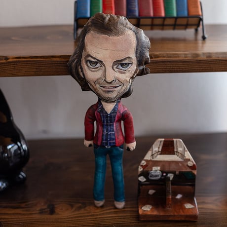 Torrance family of "The Shining" art doll by dddalina