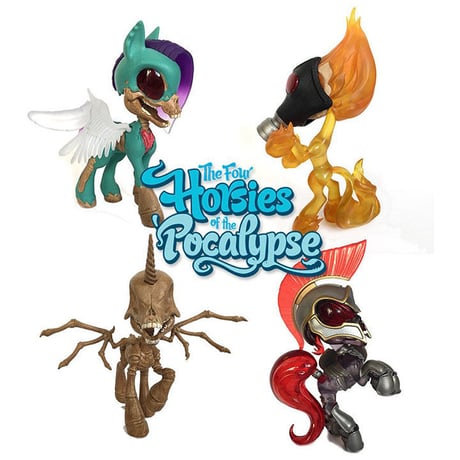Four Horsies of the Pocalypse 4-Pack