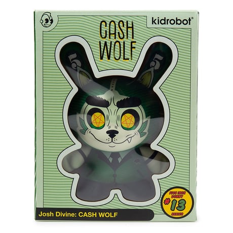 Cash Wolf 5" Dunny by Josh Divine