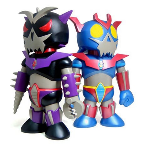 Toyer Z and Toyer Enemy by Frank Kozik