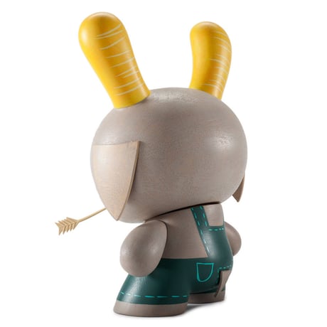Buck Wethers 8" Dunny Kidrobot Exclusive "WHITE" by Amanda Visell