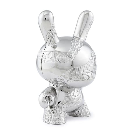 5" New Money Metal Dunny by Tristan Eaton
