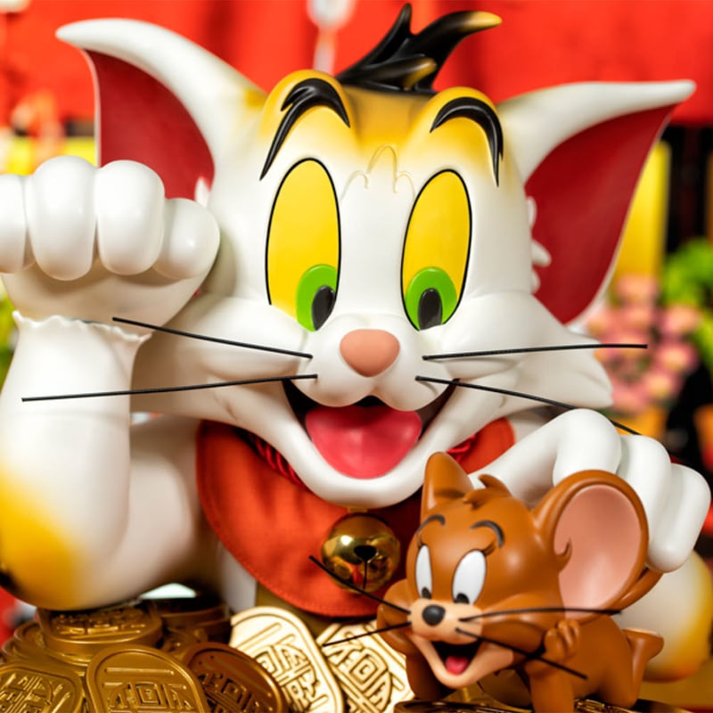 Tom and Jerry Bust - Maneki-Neko Ver. | tomenosuke