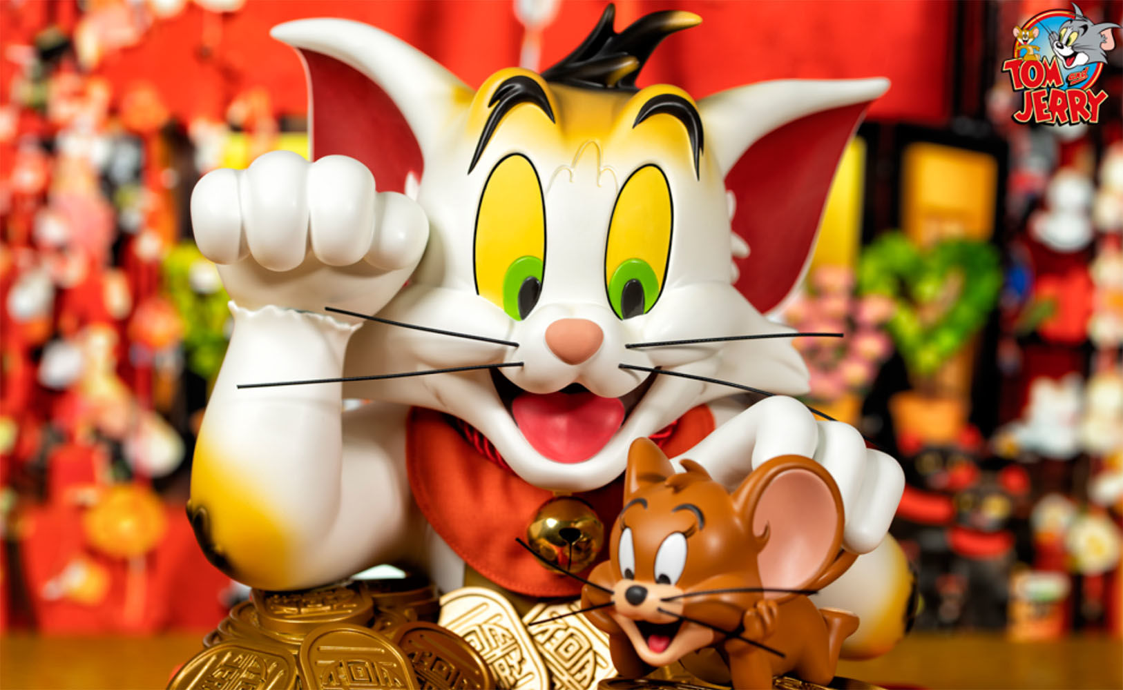 Tom and Jerry Bust - Maneki-Neko Ver. | tomenosuke