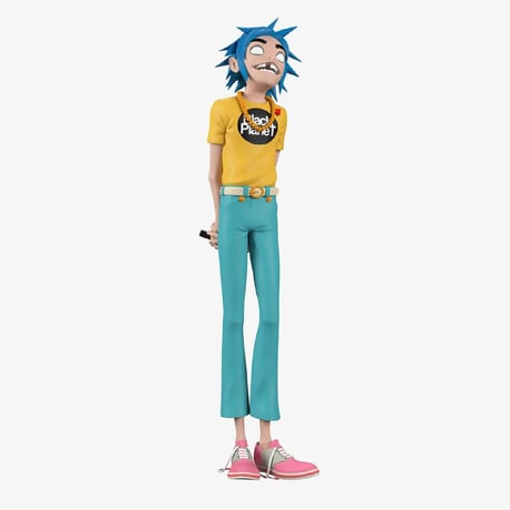 Gorillaz Song Machine Band Full Set with Pins