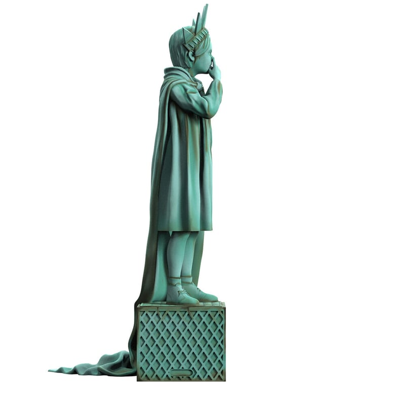 Banksy's Liberty Girl Freedom Edition by Branda