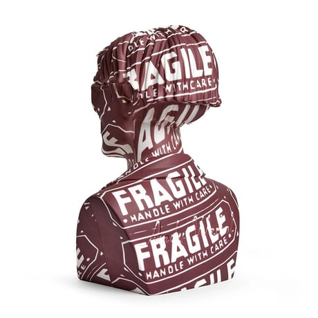 Andy Warhol 12" Bust Vinyl Art Sculpture - Fragile Edition