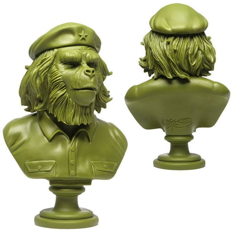SSUR Rebel Ape Bust: Army Green