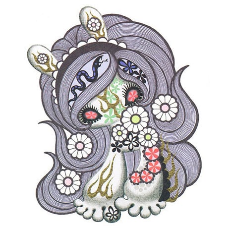 Berry Chocolate Lady 8 inch Dunny by Junko Mizuno