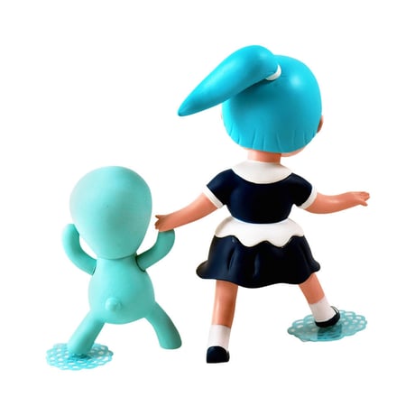 Wild Girls Set: Beverly Blue Edition by Gary Baseman