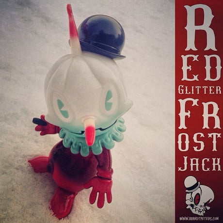 Red Glitter Frost Jack by Brandt Peters