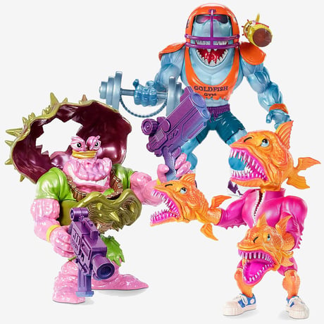 Street Sharks Karkass Figure by Alton Takeyasu and Bill Benecke