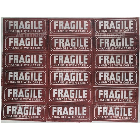 Andy Warhol 12" Bust Vinyl Art Sculpture - Fragile Edition