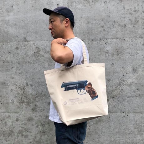Tomenosuke Blaster tote bag by Jakob Staermose
