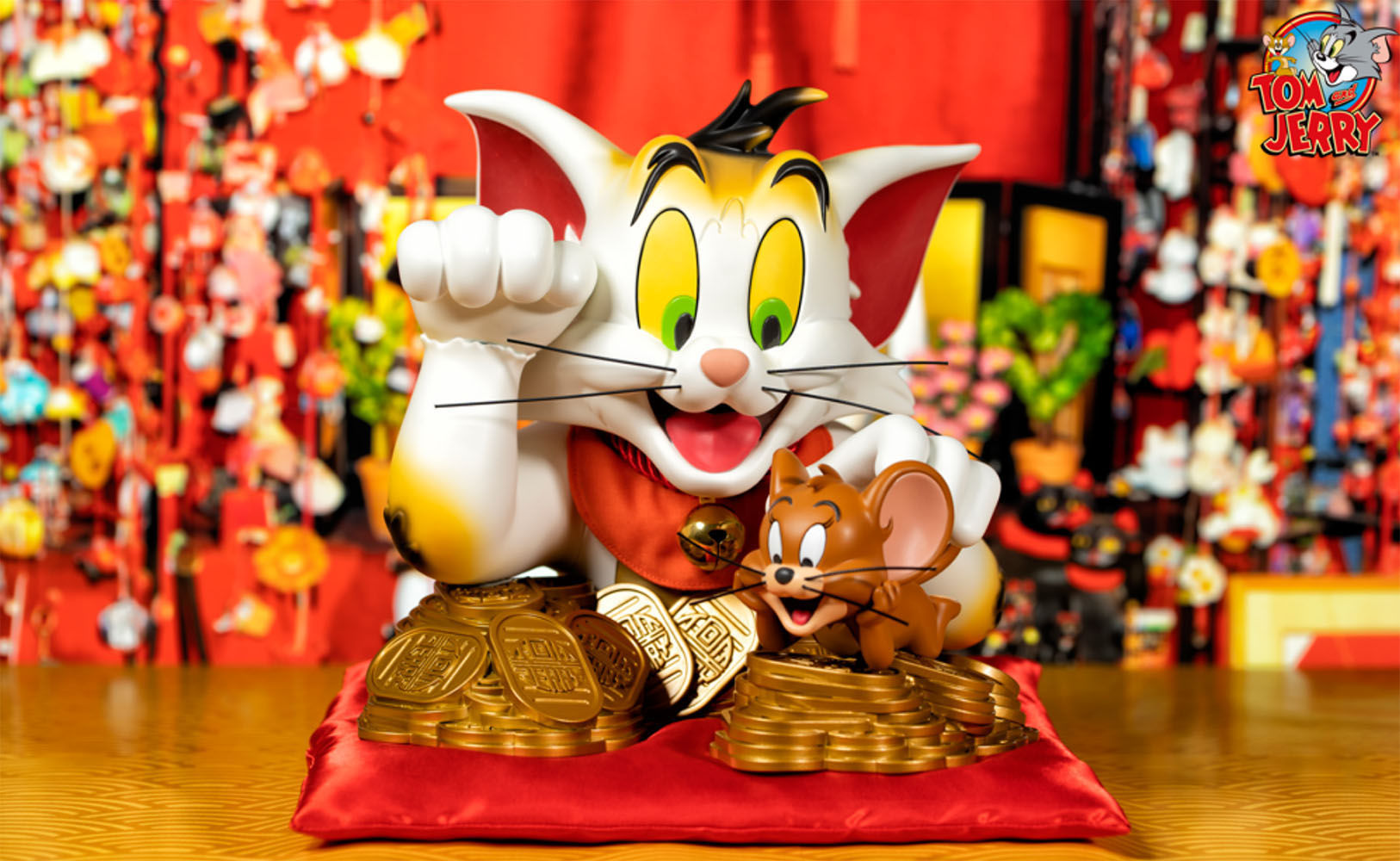 Tom and Jerry Bust - Maneki-Neko Ver. | tomenosuke