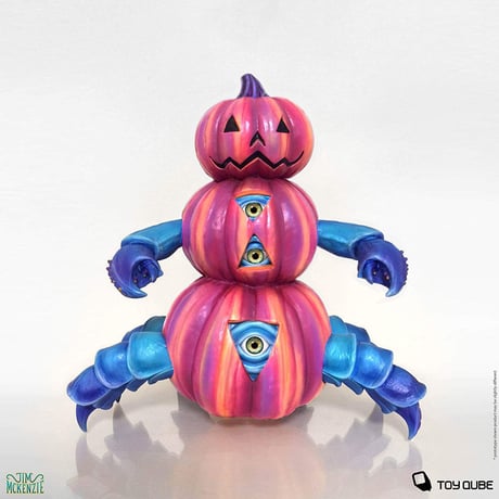 Pumpkin Crab - Beneath The harvest by Jim Mckenzie