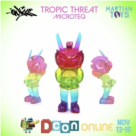 MicroTEQ - 3inch Figure - Tropic Threat by Quiccs